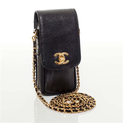 chanel phone holder pouch|chanel cell phone case.